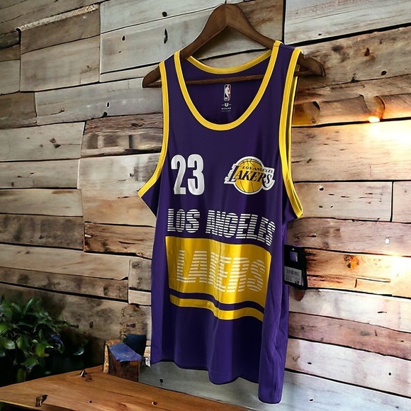 NBA Los Angeles Lakers LeBron James NBA Tank Top Shirt - Picture 2 of 9